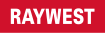 Raywest Designbuild logo - red square with white text